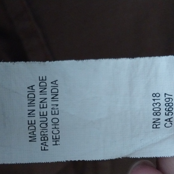 Lucky Brand Jeans Mens 40x32 Brown Type Military Field Pants Fade Distress - Picture 7 of 9